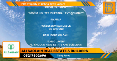 Residential Plot for Sale in Bahria Town, Lahore - (BP-49037)
