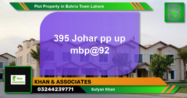 Residential Plot for Sale in Bahria Town, Lahore - (BP-49197)