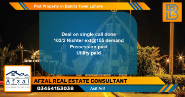 Residential Plot for Sale in Bahria Town, Lahore - (BP-49199)