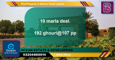 Residential Plot for Sale in Bahria Town, Lahore - (BP-49219)