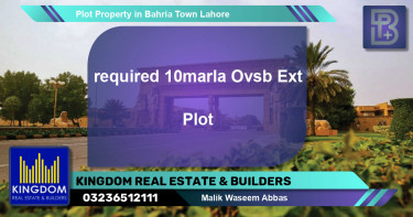 Residential Plot for Sale in Bahria Town, Lahore - (BP-49280)