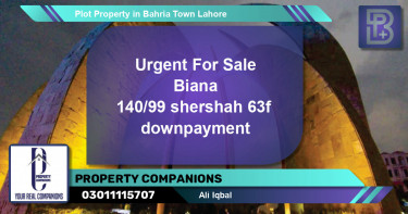 Residential Plot for Sale in Bahria Town, Lahore - (BP-49286)