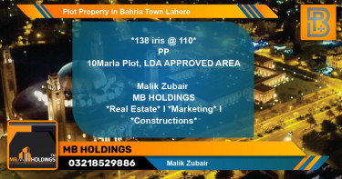 Residential Plot for Sale in Bahria Town, Lahore - (BP-49327)
