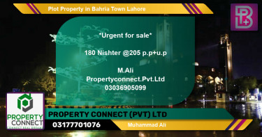 Residential Plot for Sale in Bahria Town, Lahore - (BP-49335)