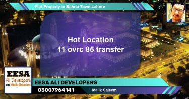 Residential Plot for Sale in Bahria Town, Lahore - (BP-49398)
