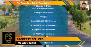 Residential Plot for Sale in Bahria Town, Lahore - (BP-49428)