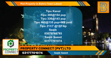 Residential Plot for Sale in Bahria Town, Lahore - (BP-49440)