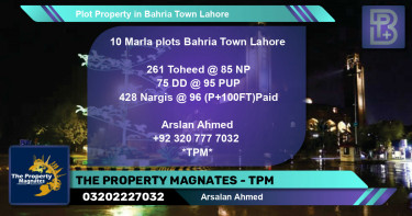 Residential Plot for Sale in Bahria Town, Lahore - (BP-49456)