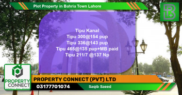 Residential Plot for Sale in Bahria Town, Lahore - (BP-49462)