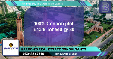 Residential Plot for Sale in Bahria Town, Lahore - (BP-49479)