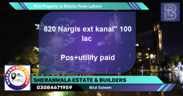 Residential Plot for Sale in Bahria Town, Lahore - (BP-49493)