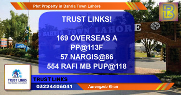 Residential Plot for Sale in Bahria Town, Lahore - (BP-49559)