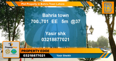 Residential Plot for Sale in Bahria Town, Lahore - (BP-49617)