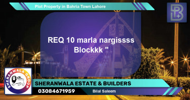 Residential Plot for Sale in Bahria Town, Lahore - (BP-49672)