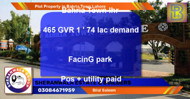 Residential Plot for Sale in Bahria Town, Lahore - (BP-49675)