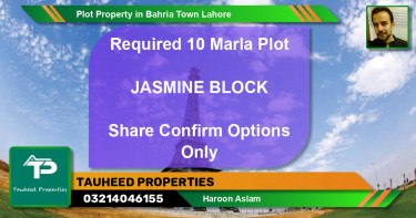 Residential Plot for Sale in Bahria Town, Lahore - (BP-49726)