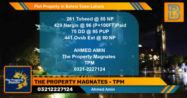 Residential Plot for Sale in Bahria Town, Lahore - (BP-49754)