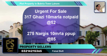 Residential Plot for Sale in Bahria Town, Lahore - (BP-49897)