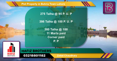 Residential Plot for Sale in Bahria Town, Lahore - (BP-49976)