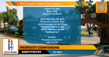 Residential Plot for Sale in Bahria Town, Lahore - (BP-49982)