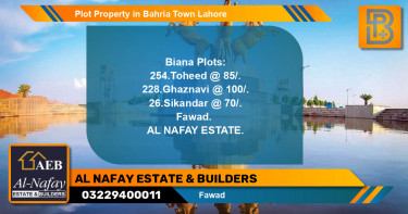 Residential Plot for Sale in Bahria Town, Lahore - (BP-50040)