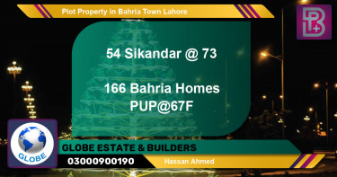 Residential Plot for Sale in Bahria Town, Lahore - (BP-50135)