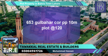 Residential Plot for Sale in Bahria Town, Lahore - (BP-50185)