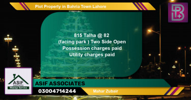 Residential Plot for Sale in Bahria Town, Lahore - (BP-50311)