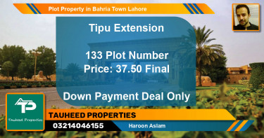 Residential Plot for Sale in Bahria Town, Lahore - (BP-50444)