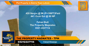 Residential Plot for Sale in Bahria Town, Lahore - (BP-50482)