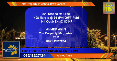 Residential Plot for Sale in Bahria Town, Lahore - (BP-50543)