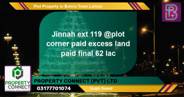 Residential Plot for Sale in Bahria Town, Lahore - (BP-50549)