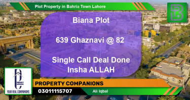 Residential Plot for Sale in Bahria Town, Lahore - (BP-50602)