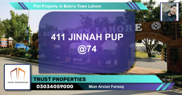 Residential Plot for Sale in Bahria Town, Lahore - (BP-50615)