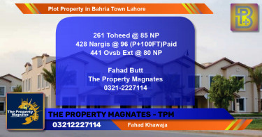 Residential Plot for Sale in Bahria Town, Lahore - (BP-50765)