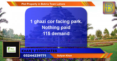 Residential Plot for Sale in Bahria Town, Lahore - (BP-50804)