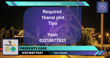Residential Plot for Sale in Bahria Town, Lahore - (BP-50840)