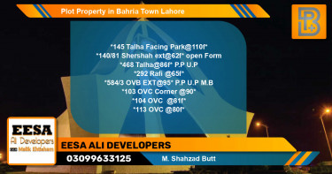 Residential Plot for Sale in Bahria Town, Lahore - (BP-50893)