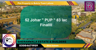 Residential Plot for Sale in Bahria Town, Lahore - (BP-50937)