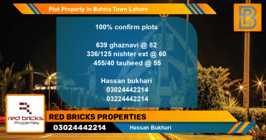 Residential Plot for Sale in Bahria Town, Lahore - (BP-50949)