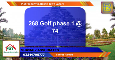 Residential Plot for Sale in Bahria Town, Lahore - (BP-50956)