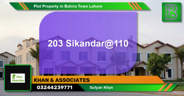 Residential Plot for Sale in Bahria Town, Lahore - (BP-51100)