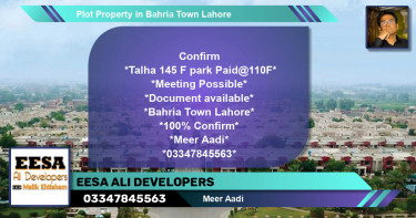 Residential Plot for Sale in Bahria Town, Lahore - (BP-51133)
