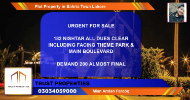 Residential Plot for Sale in Bahria Town, Lahore - (BP-51145)