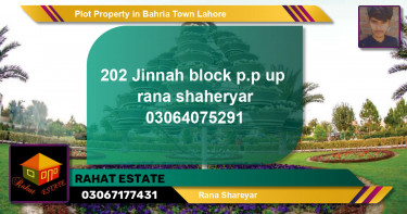 Residential Plot for Sale in Bahria Town, Lahore - (BP-51225)