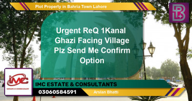 Residential Plot for Sale in Bahria Town, Lahore - (BP-51241)
