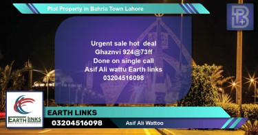 Residential Plot for Sale in Bahria Town, Lahore - (BP-51332)