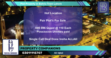 Residential Plot for Sale in Bahria Town, Lahore - (BP-51336)