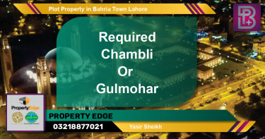Residential Plot for Sale in Bahria Town, Lahore - (BP-51420)