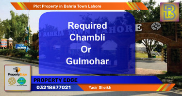 Residential Plot for Sale in Bahria Town, Lahore - (BP-51421)